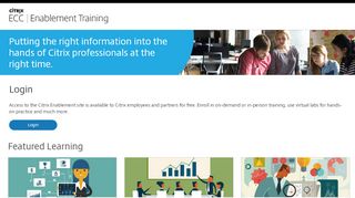 
                            13. Citrix Enablement Training | Home