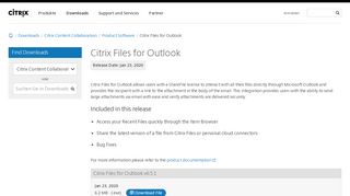 
                            12. Citrix Files for Outlook - Citrix