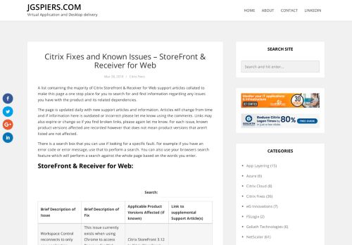 
                            10. Citrix Fixes – StoreFront & Receiver for Web – JGSpiers.com