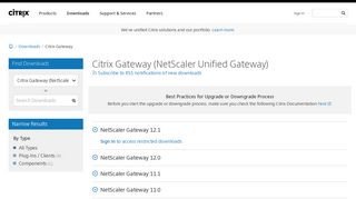 
                            1. Citrix Gateway - Citrix