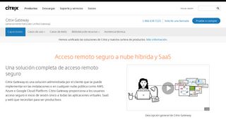 
                            2. Citrix Gateway - Gateway de red de acceso remoto seguro - Citrix