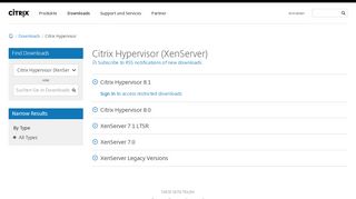 
                            6. Citrix Hypervisor - Citrix