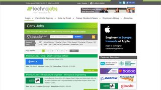 
                            12. Citrix Jobs UK | Technojobs.co.uk