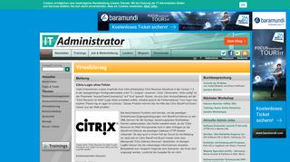 
                            5. Citrix-Login ohne Fehler | it-administrator.de