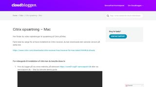 
                            3. Citrix opsætning - Mac - Cloudbloggen.dk