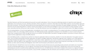 
                            12. Citrix - Palo Alto Networks