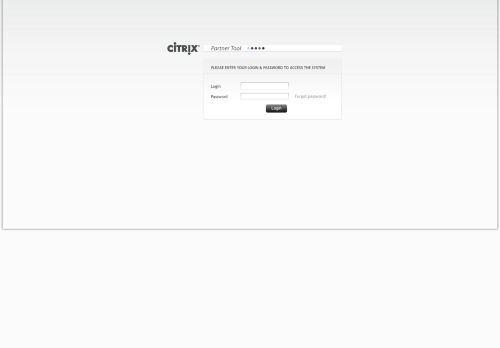 
                            13. Citrix Partner Tool