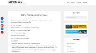 
                            5. Citrix Provisioning Services – JGSpiers.com