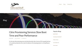 
                            7. Citrix Provisioning Services Slow Boot Time and Poor Performance ...
