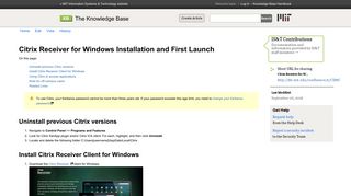 
                            8. Citrix Receiver for Windows Installation and First Launch - IS&T ...