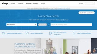 
                            6. Citrix Risorse e servizi per l'assistenza - Citrix