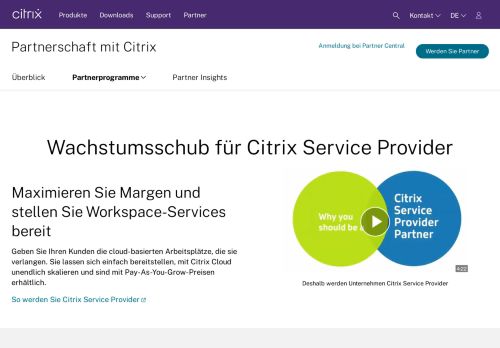 
                            1. Citrix Service Provider – Einzelheiten zum Partnerprogramm – Citrix