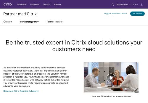 
                            4. Citrix Solution Advisor – Partner Program Details - Citrix