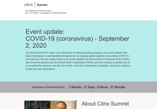 
                            7. Citrix Summit '19 - Orlando, FL