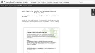 
                            12. Citrix XenApp 7.6 : Part 11 Citrix Studio Administrators , Scopes ...
