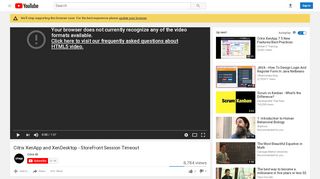 
                            10. Citrix XenApp and XenDesktop - StoreFront Session Timeout - YouTube