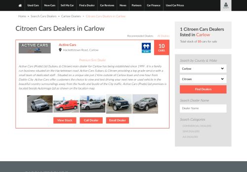 
                            11. Citroen Cars Dealers in Carlow - Car Buyers Guide