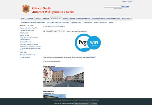 
                            7. Città di Sacile: FVG WiFi - Comune di Sacile