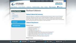 
                            10. City Colleges of Chicago - Blackboard Collaborate