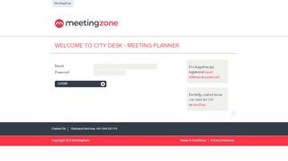 
                            2. City Desk - Meeting Planner - MeetingZone