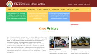 
                            1. City International School Kothrud