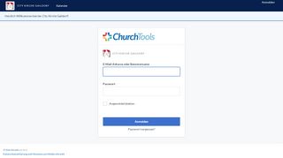 
                            3. City Kirche Gaildorf - login - Church Tools