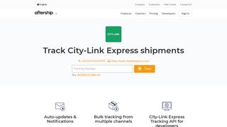 
                            9. City-Link Express Tracking - AfterShip