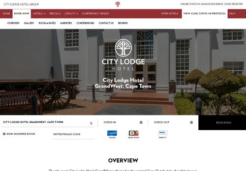 
                            8. City Lodge Hotel GrandWest, Cape Town