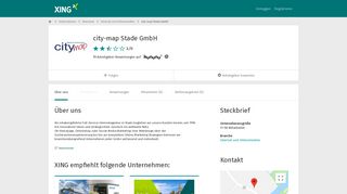 
                            9. city-map Stade GmbH als Arbeitgeber | XING Unternehmen