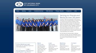 
                            9. City National Bank of Colorado City