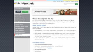 
                            8. City National Bank of Florida - Online Services - Online Banking