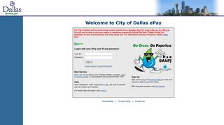 
                            11. City of Dallas ePay