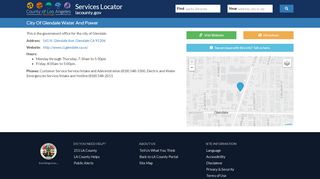 
                            12. City Of Glendale Water And Power - Services Locator lacounty.gov