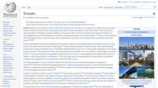 
                            12. City of Toronto - Wikipedia