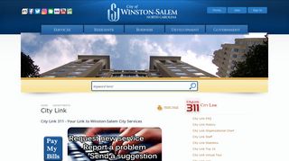 
                            12. City of Winston-Salem | City Link