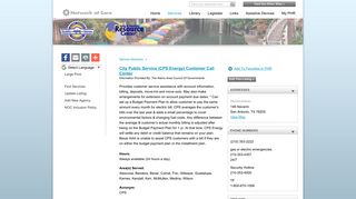 
                            5. City Public Service (CPS Energy) Customer Call Center - San Antonio ...