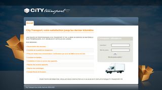 
                            3. City Transport - Login