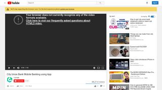 
                            4. City Union Bank Mobile Banking using App - YouTube