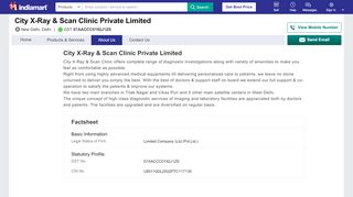 
                            9. City X-Ray & Scan Clinic Private Limited from Tilak Nagar, New Delhi ...