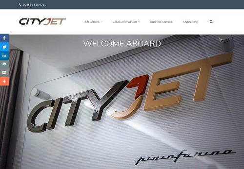 
                            8. CityJet Careers, Airline Jobs - Office, Pilot & Cabin Crew Jobs