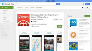 
                            7. CityMaps2Go Reiseführer, Offline Karten, Planen – Apps bei Google ...