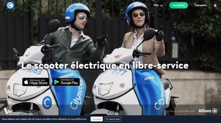 
                            7. Cityscoot: Location de Scooter Electrique en Libre Service