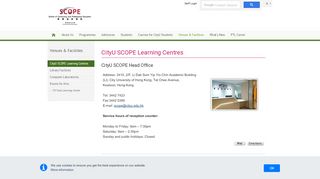 
                            13. CityU SCOPE - Venues & Facilities - CityU SCOPE Learning Centres