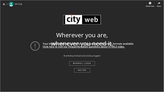 
                            2. Cityweb: Startseite