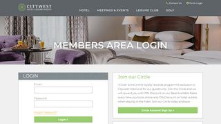 
                            4. Citywest | Login - Citywest Hotel