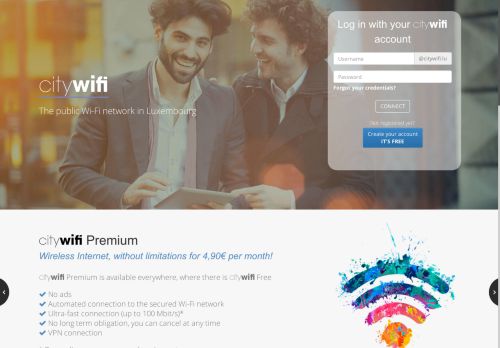 
                            3. citywifi - The Wi-Fi network in Luxembourg