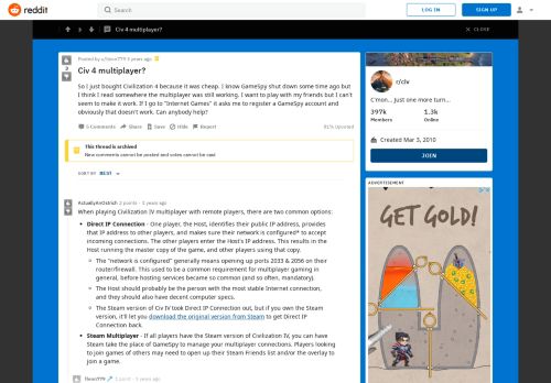 
                            13. Civ 4 multiplayer? : civ - Reddit