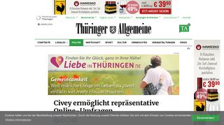 
                            10. Civey ermöglicht repräsentative Online-Umfragen | Thüringer ...
