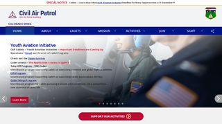 
                            4. Civil Air Patrol, Colorado Wing > Login