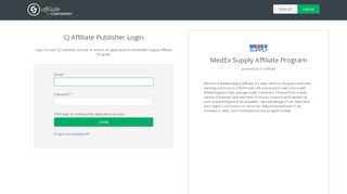 
                            4. CJ Affiliate Publisher Login - Commission Junction